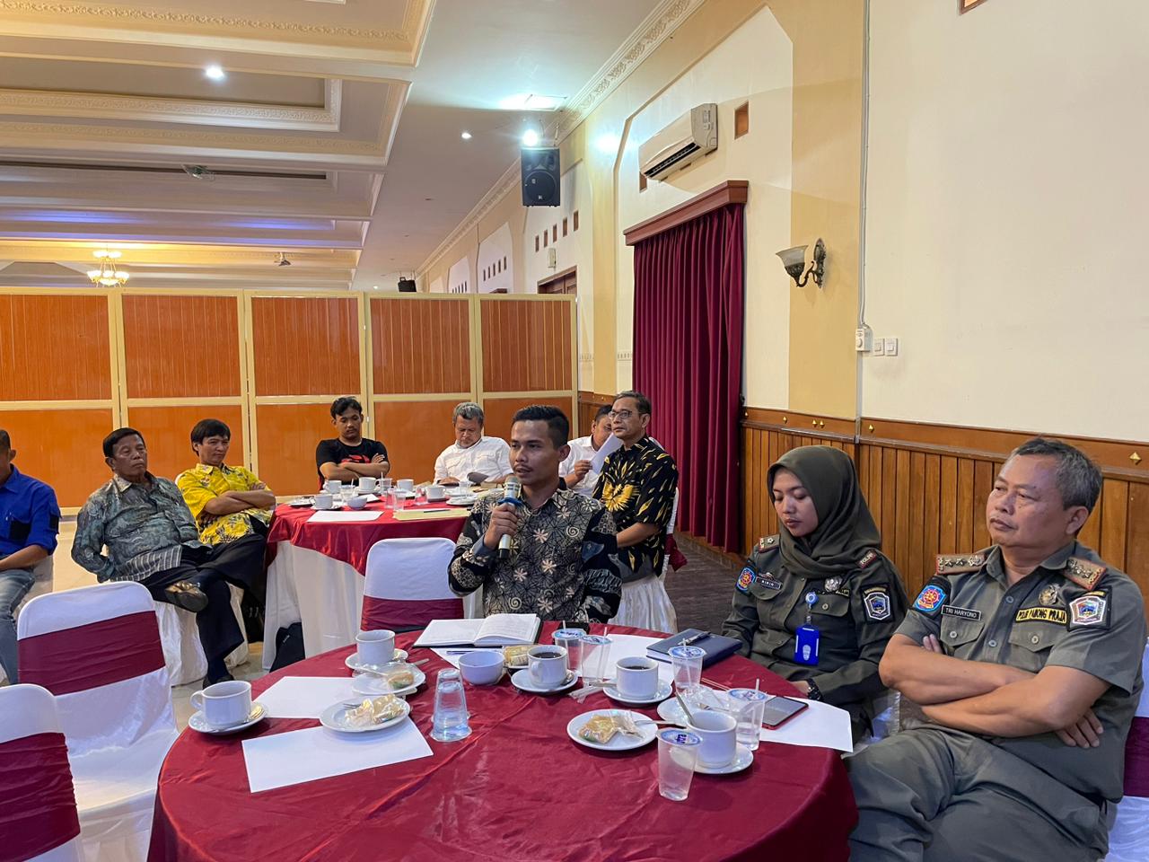 Bawaslu Karanganyar Hadiri Rapat Koordinasi Persiapan Kampanye Rapat Umum Bersama Stakeholder