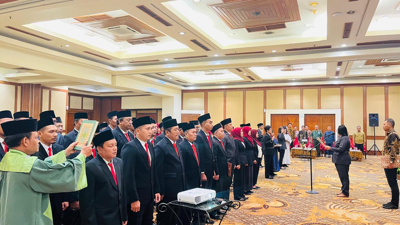 Bawaslu Kabupaten Karanganyar Lantik 51 Panwaslu Kecamatan