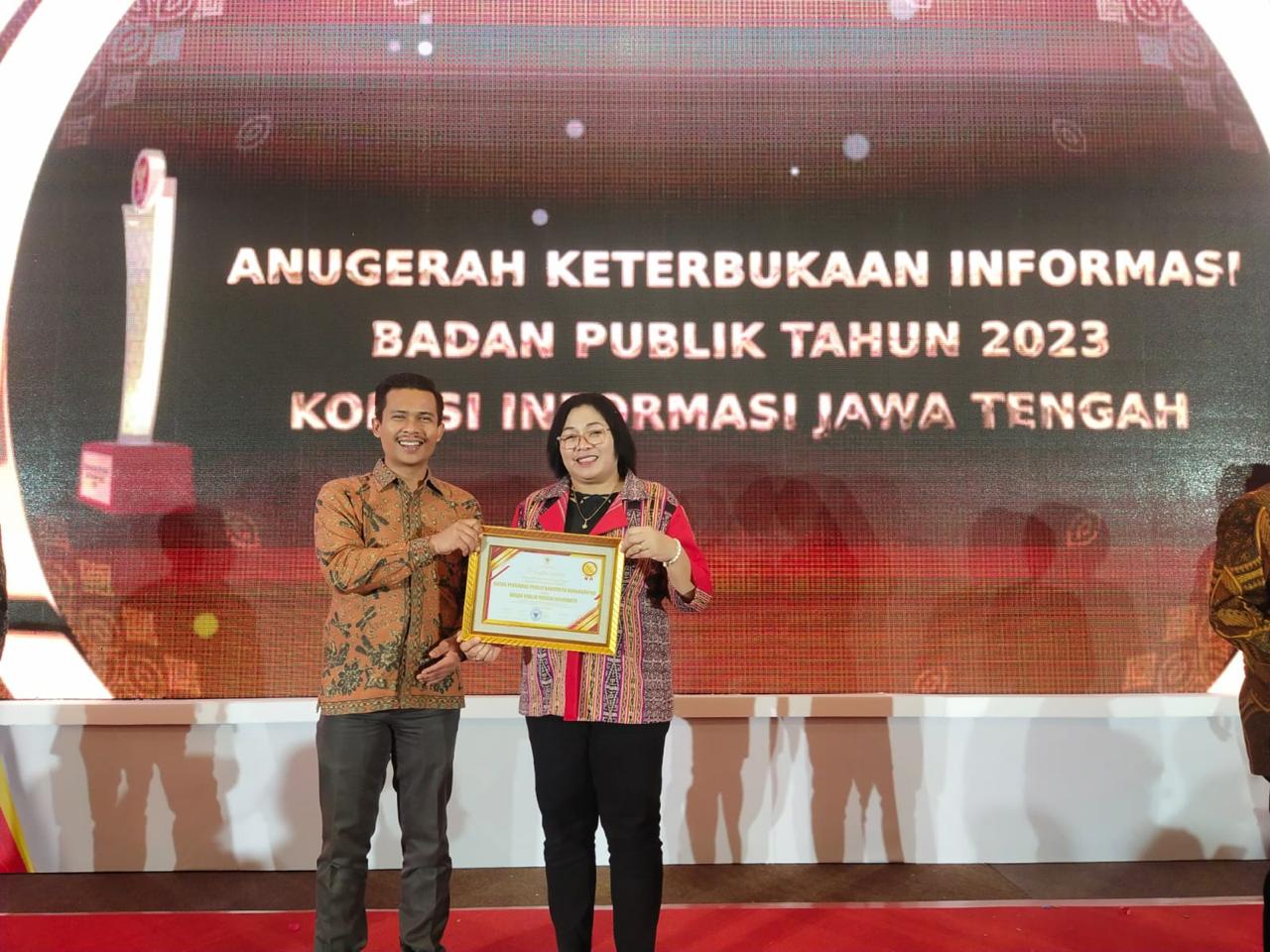 Bawaslu Karanganyar Raih Predikat Menuju Informatif 