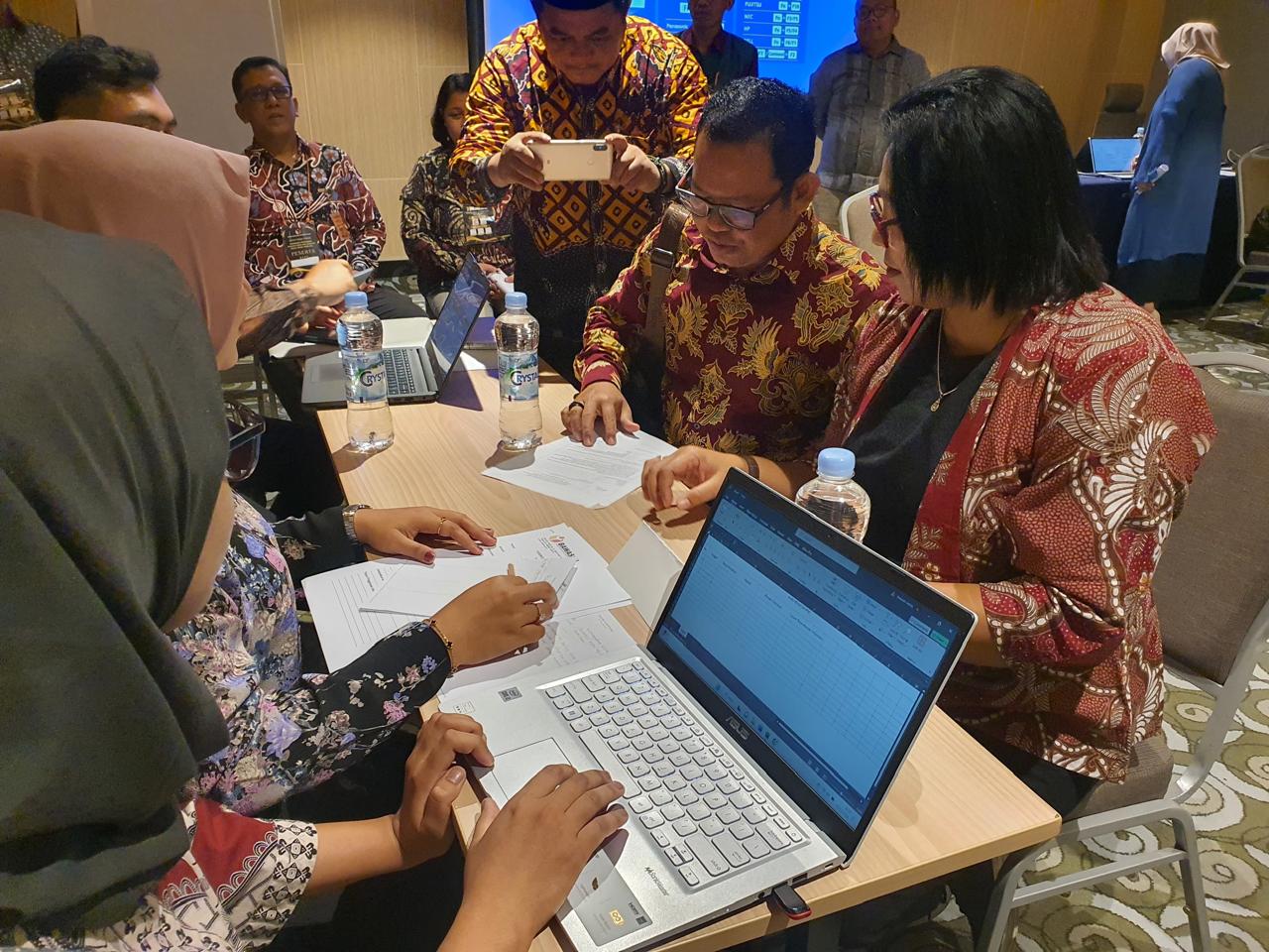 Bawaslu Karanganyar Ikuti Simulasi Permohonan Pengajuan, Keberatan dan Sengketa Informasi Publik