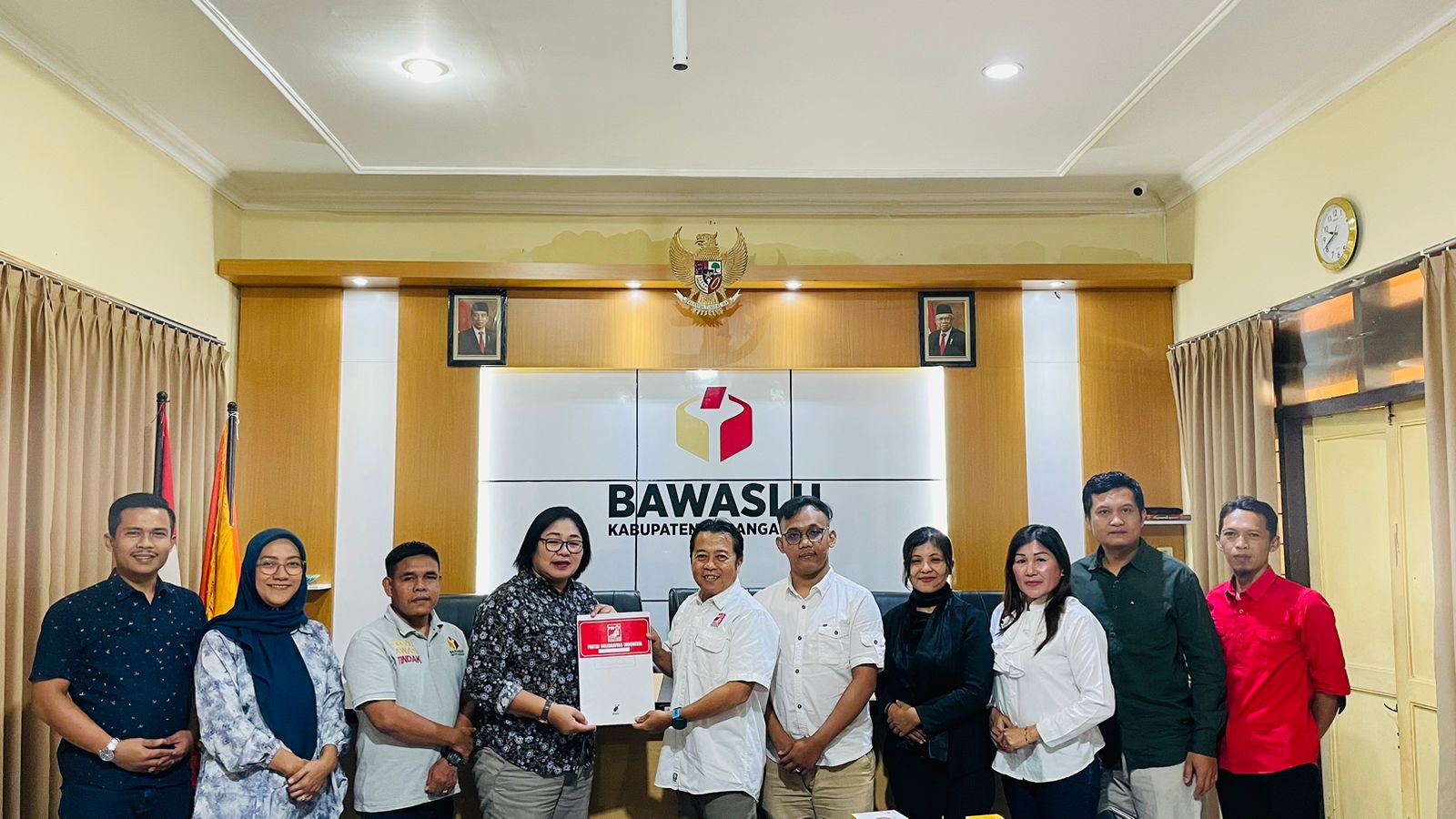 Bawaslu Karanganyar Terima Kunjungan Silaturahmi PSI Karanganyar