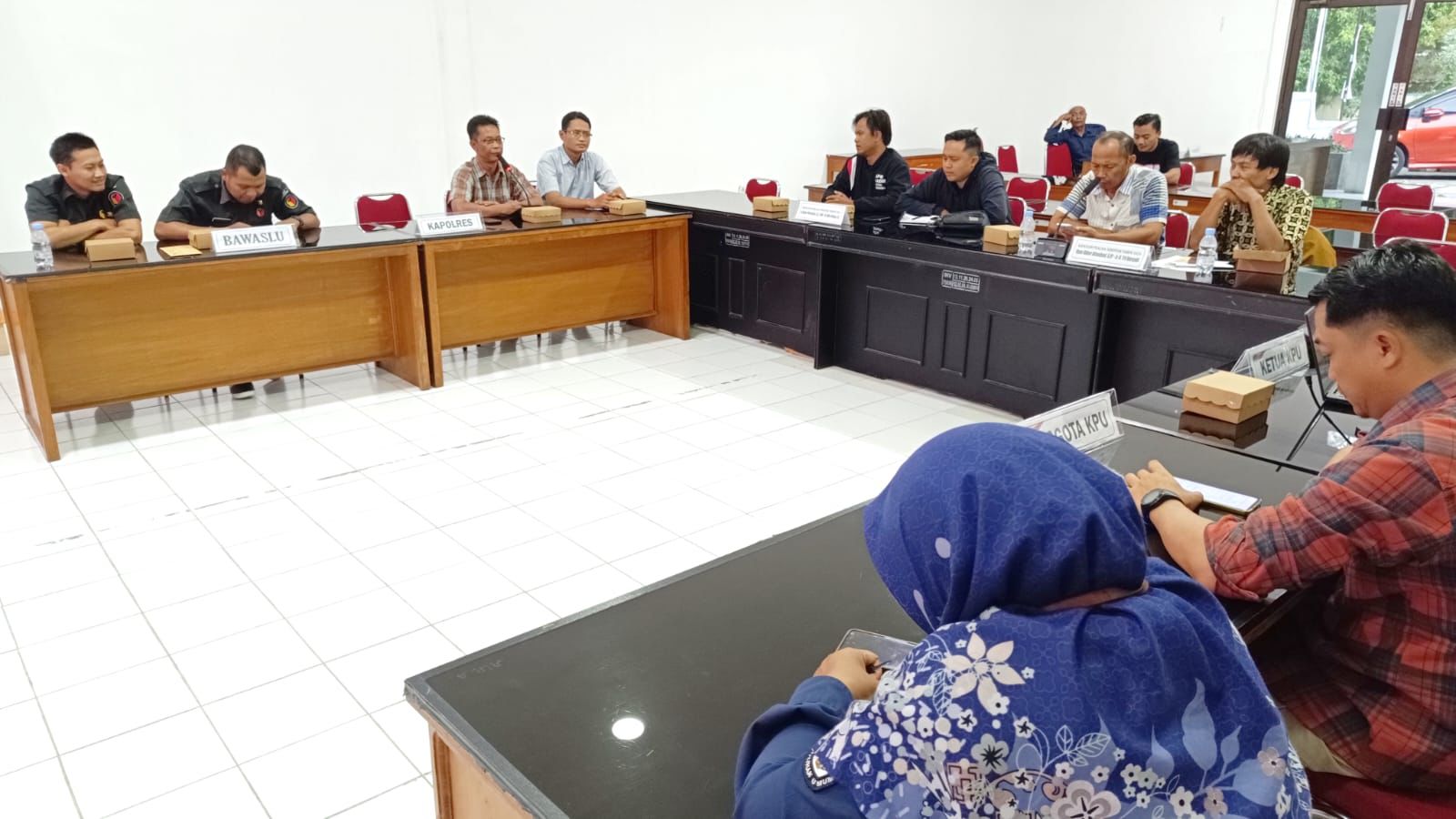 Bawaslu Karanganyar Koordinasi Dengan Stakeholder Perihal APK