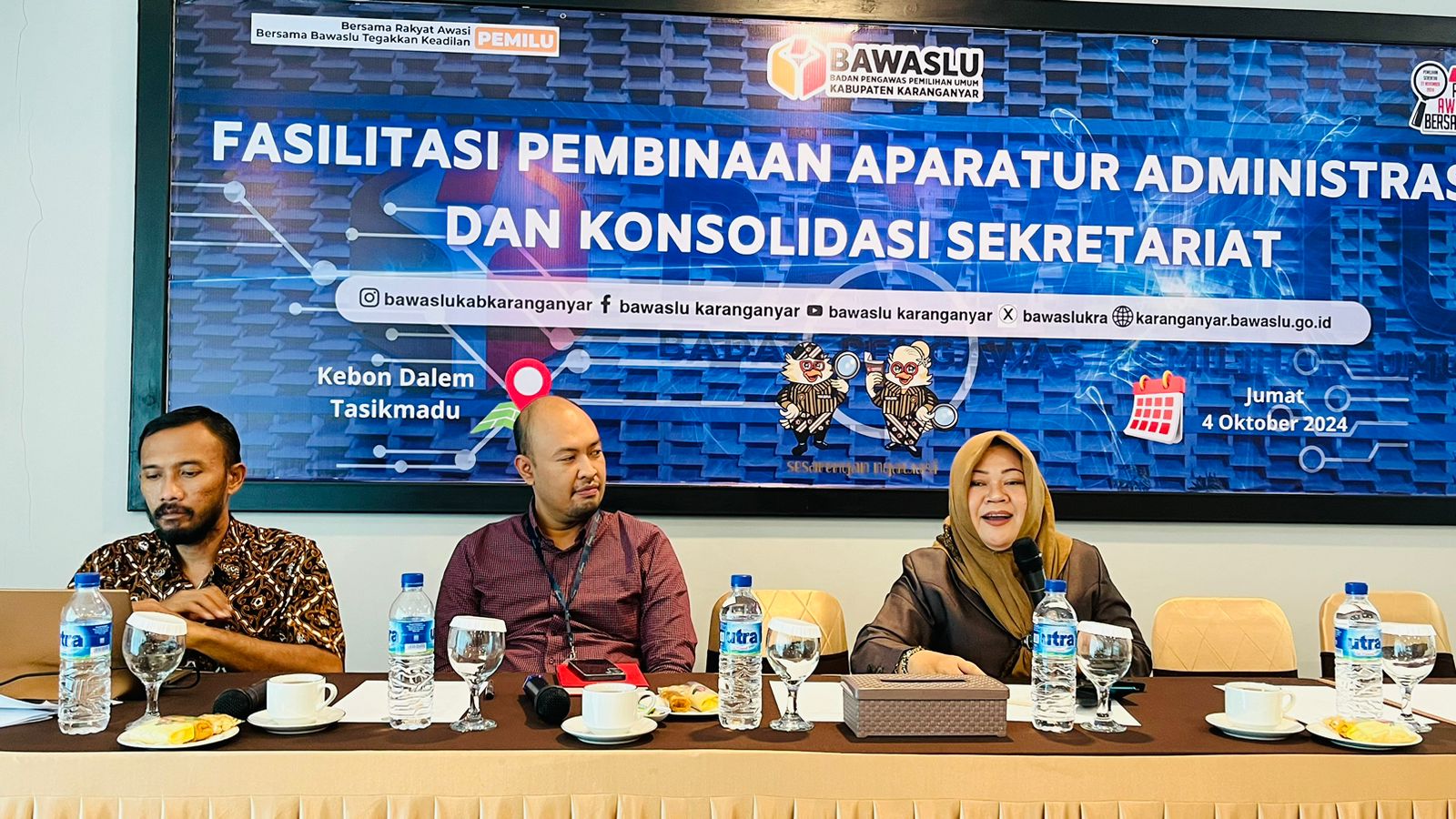 Bahas Pertanggungjawaban Keuangan, Tingkatkan Kapasitas Aparatur Administrasi Sekretariat 