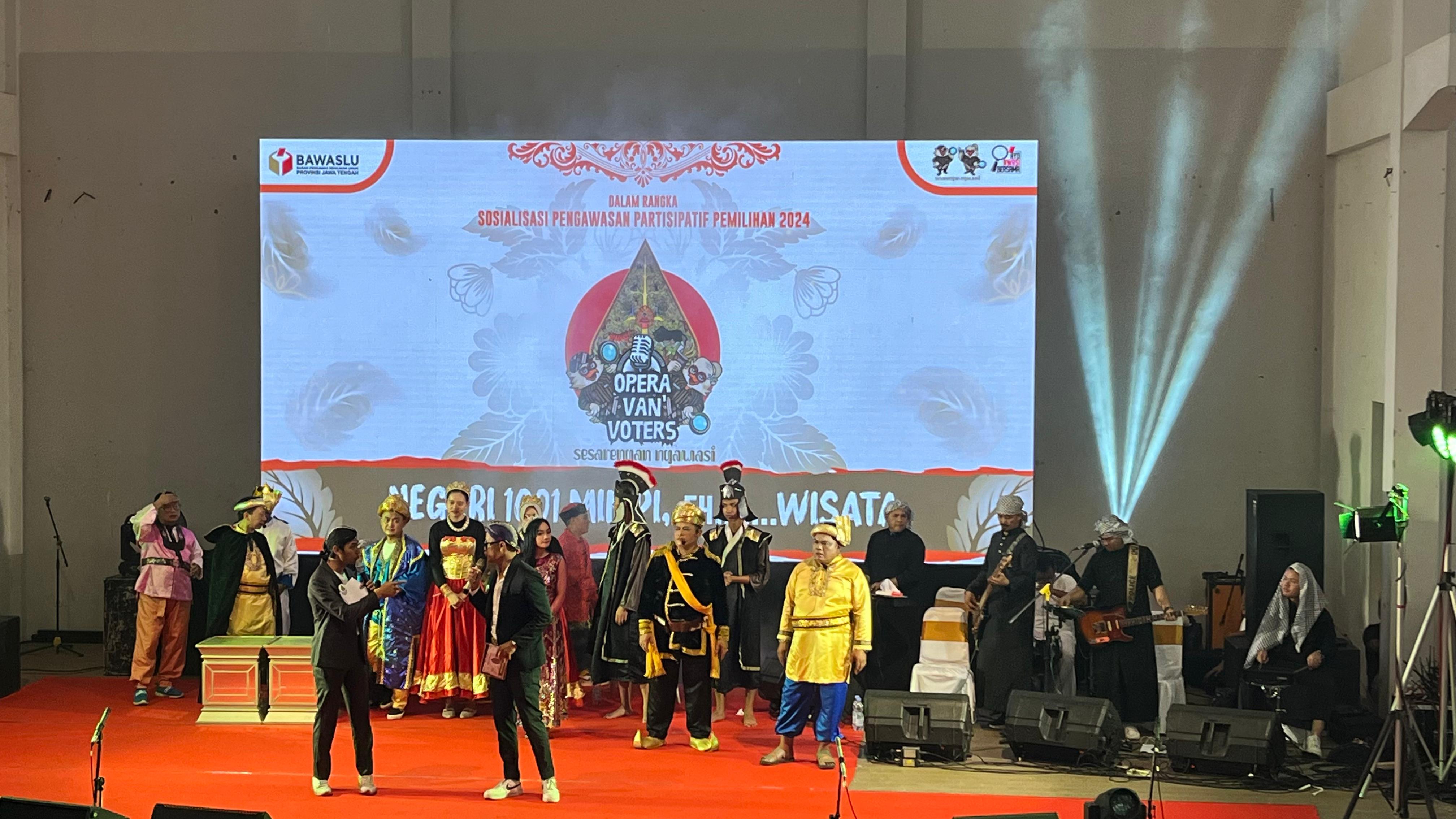 Opera Van Voters, Semangatkan Pengawasan Partisipatif Karanganyar 