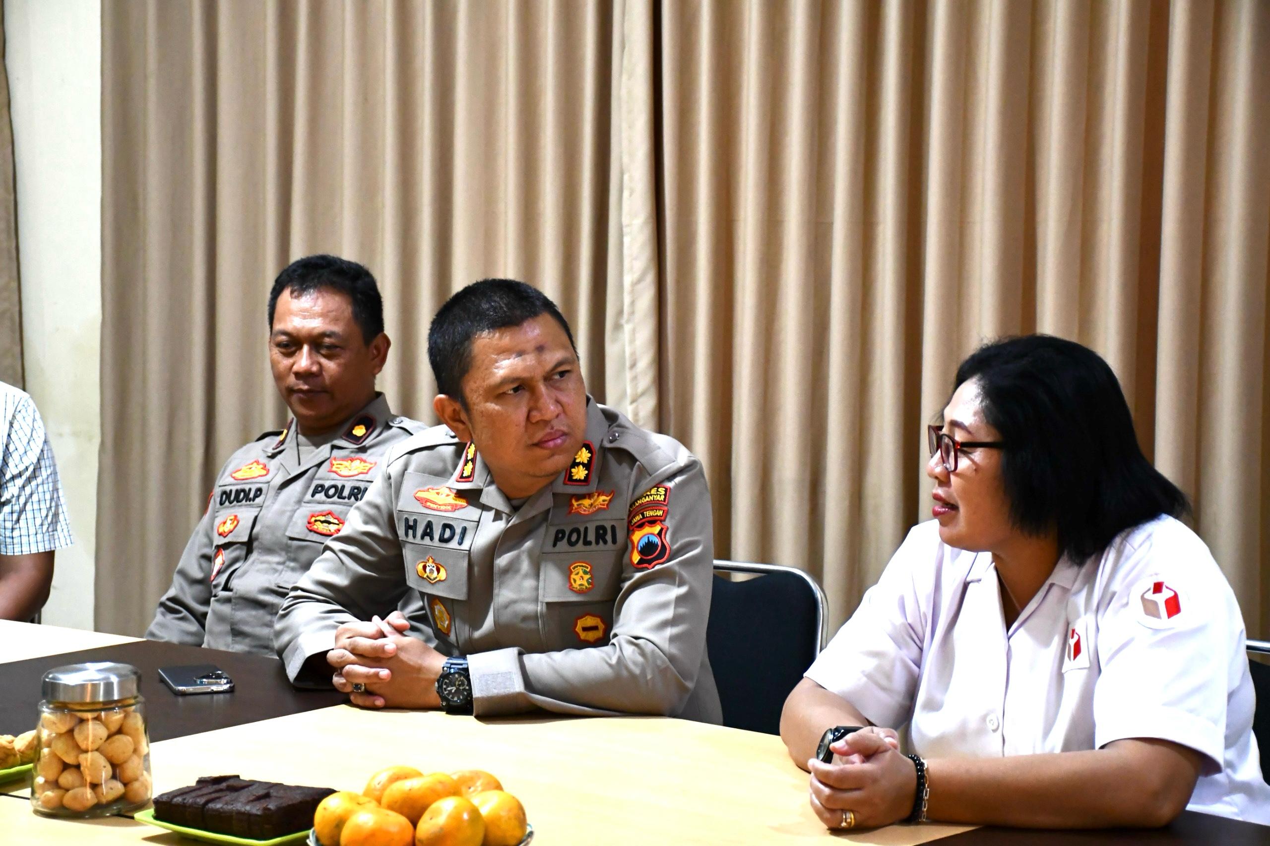 Bawaslu Karanganyar Terima Kunjungan Polres Karanganyar