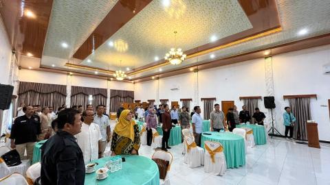 Peserta kegiatan yaitu stakeholder dan pengawas pemilu kecamatan