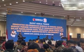 Rakernis Hukum sebagai Pemberi Keterangan di MA