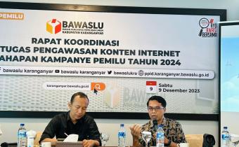 Suwarmin, Narasumber Kegiatan sedang memberikan materi