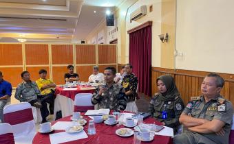 Bawaslu Karanganyar Hadiri Rapat Koordinasi Persiapan Kampanye Rapat Umum Bersama Stakeholder