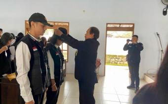 pelantikan PTPS di Kecamatan Jumapolo