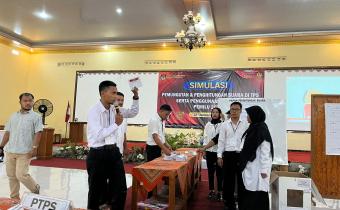 Simulasi Pemungutan dan Penghitungan Suara Pemilu
