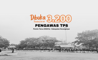 Pendaftaran PTPS Kabupaten Karanganyar