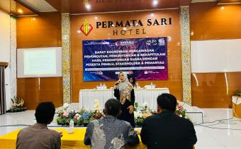 Penyampaian materi oleh narasumber 