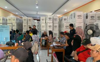 Jajaran Pengawas Kecamatan lakukan Pengawasan Rekapitulasi Hasil Perolehan Suara tingkat Kecamatan