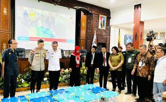 Bawaslu Karanganyar Awasi Rekapitulasi dan Penetapan Hasil Perolehan Suara di tingkat Kabupaten 