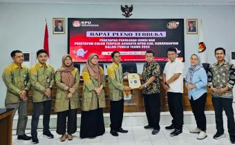 Rapat Pleno penetapan Calon Anggota Terpilih DPRD Kabupaten Karanganyar