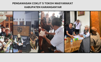 Bawaslu Karanganyar Turut Awasi Coklit Tokoh Masyarakat Kabupaten Karanganyar