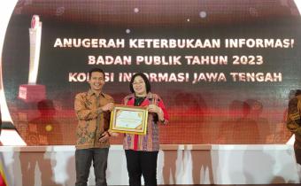 Bawaslu Karanganyar Raih Predikat Menuju Informatif 