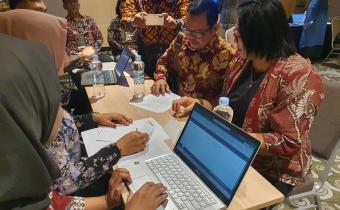 Bawaslu Karanganyar Ikuti Simulasi Permohonan Pengajuan, Keberatan dan Sengketa Informasi Publik