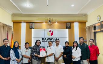 Bawaslu Karanganyar Terima Kunjungan Silaturahmi PSI Karanganyar