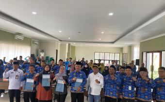 Gandeng Bawaslu, Penyuluh Agama Deklarasikan Pemilihan Damai 