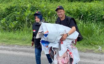 Tiba Tahapan Masa Tenang, Bawaslu Karanganyar Tertibkan Alat Peraga Kampanye